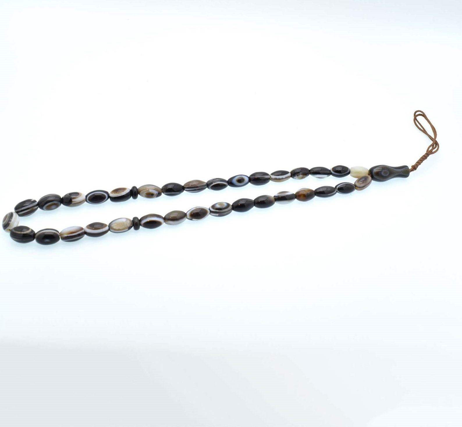 伊斯兰苏莱曼尼·哈基克念珠 33 颗祈祷珠手工塔斯比 II