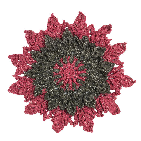 Main image of 圆形钩针手工桌布