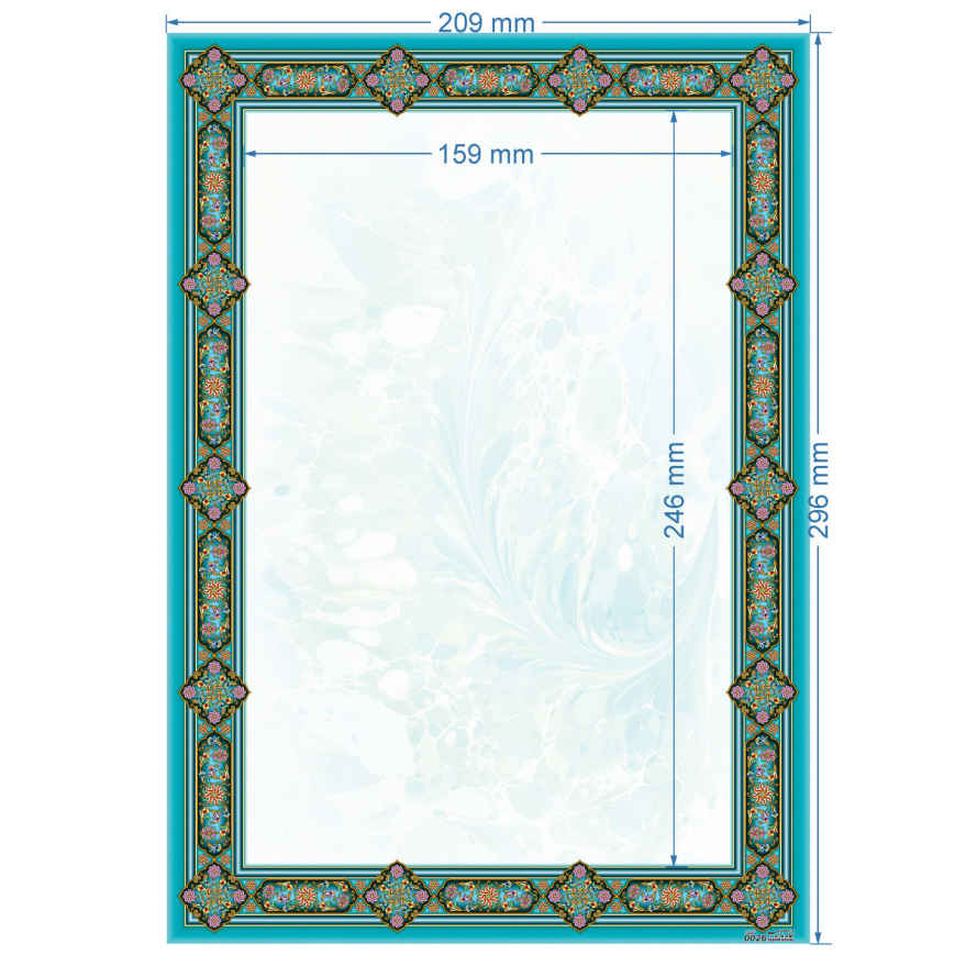 彩饰 A4 纸款式 Abr 与 Bad（100 张）