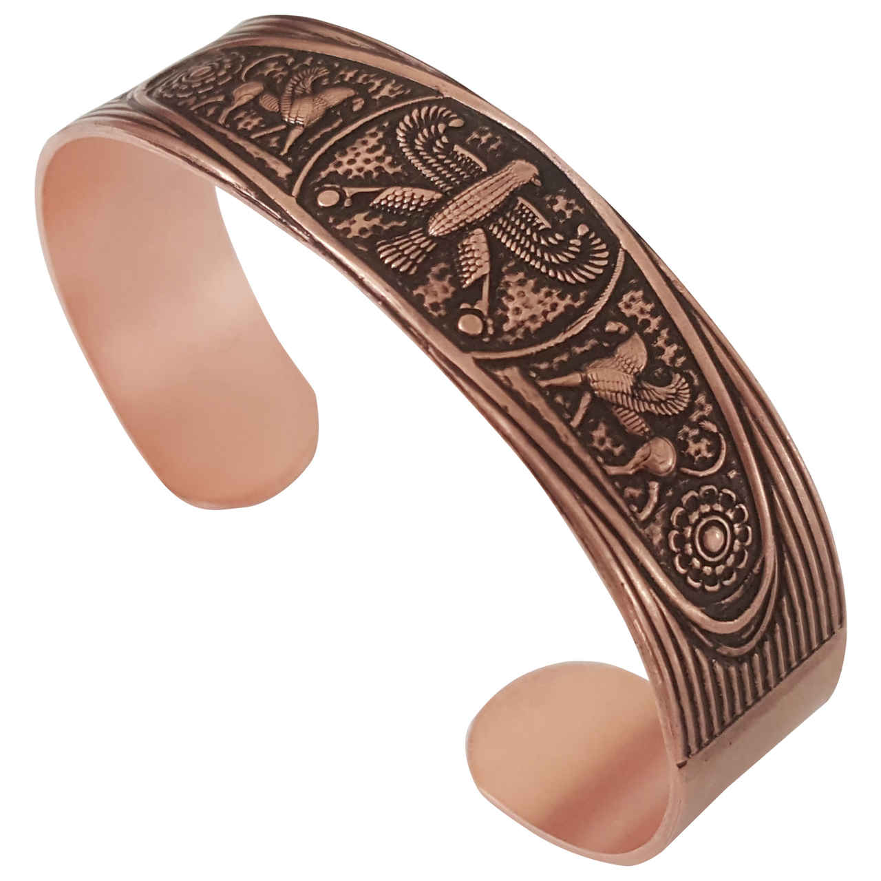 波斯铜戒指与手链套装 – 佐罗亚斯特款