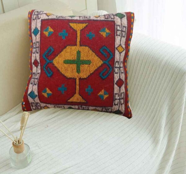 波斯基里姆靠垫套 – 手工编织 Sonati 设计