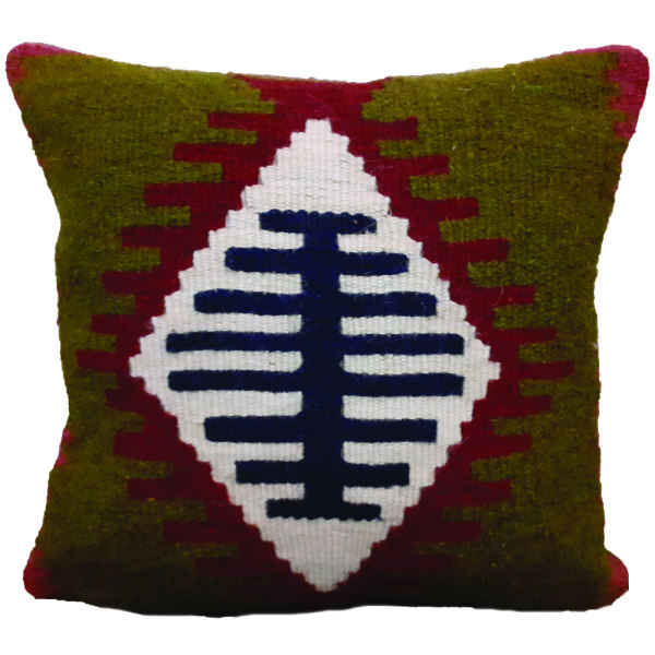 Main image of 波斯基里姆靠垫套 – 手工编织 Jajim 设计