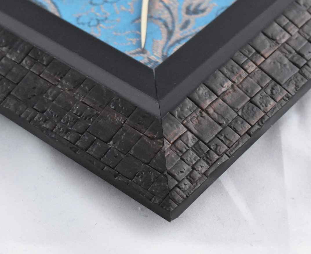 镶框伊斯兰书法镶木镶嵌艺术品 真主