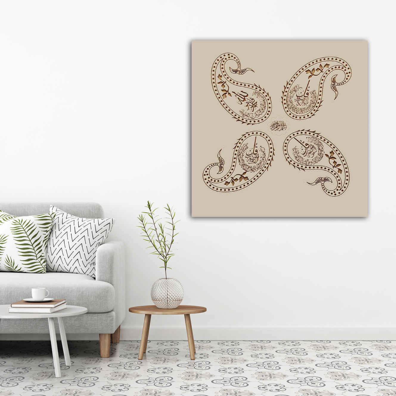 伊斯兰木刻艺术 —— “四句”墙面装饰