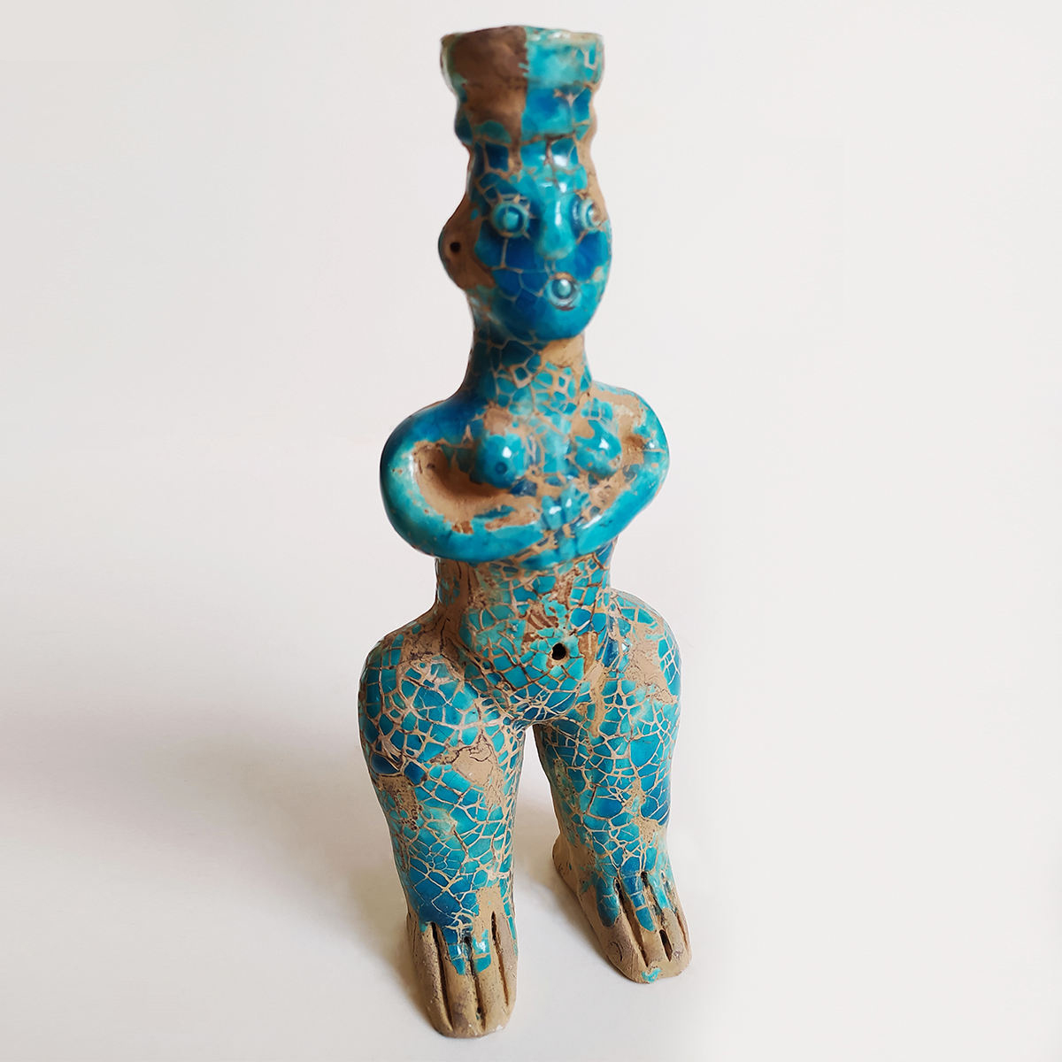 历史性女性阿姆拉什偶像古波斯雕像