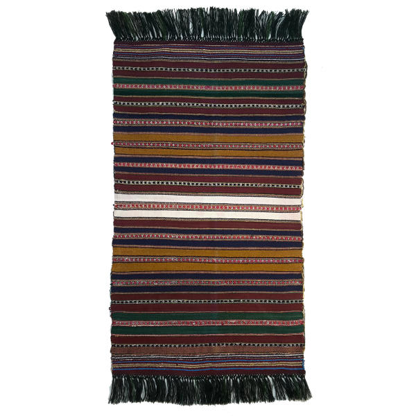 Main image of 正宗波斯 Jajim 平织条纹地毯 Tetis