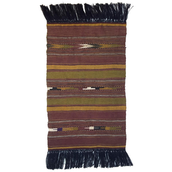 Main image of 正宗波斯 Jajim 平织条纹地毯 Tabassom