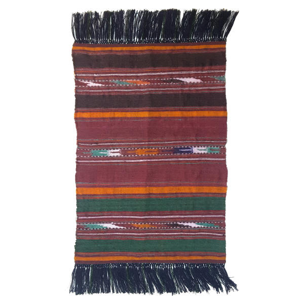 Main image of 正宗波斯 Jajim 平织条纹地毯 Vira (重复)