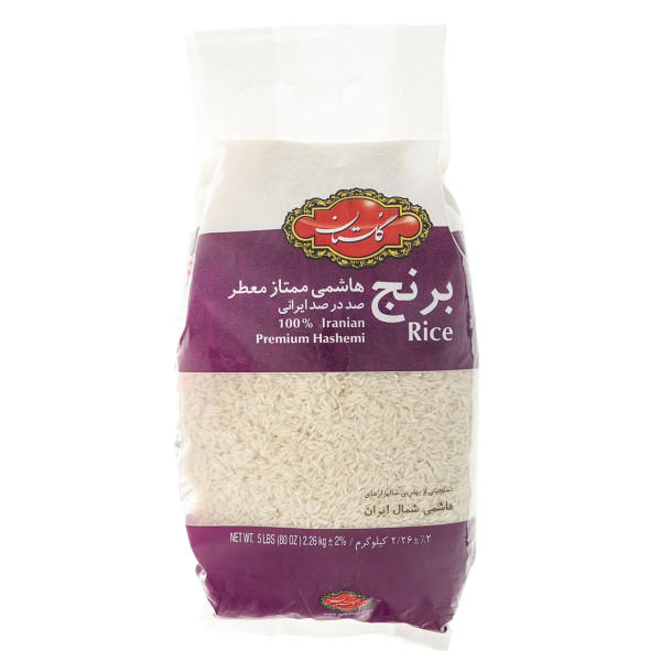 Main image of 伊朗大米 – 优质哈谢米Golestan品牌 | 正宗芳香 | 2.26千克