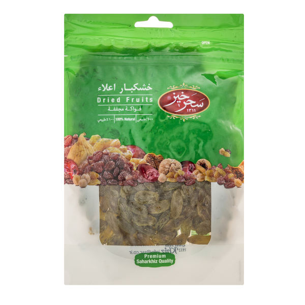 Main image of 波斯绿色葡萄干（Saharkhiz）– 2500克