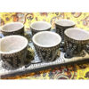 Thumbnail 4: 手工波斯石材茶咖具套装 – 雕刻“Tooran”款