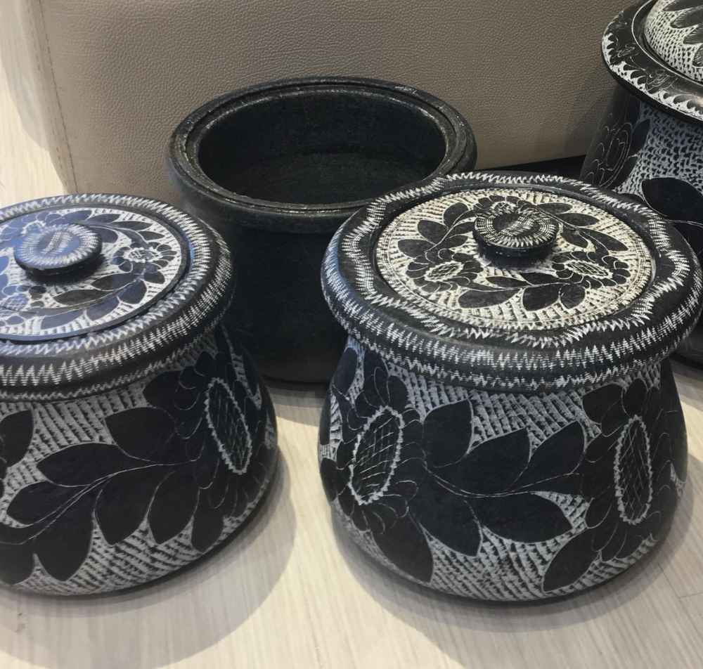 波斯石制迪兹锅 带盖煮 Abgoosht – Varna 款