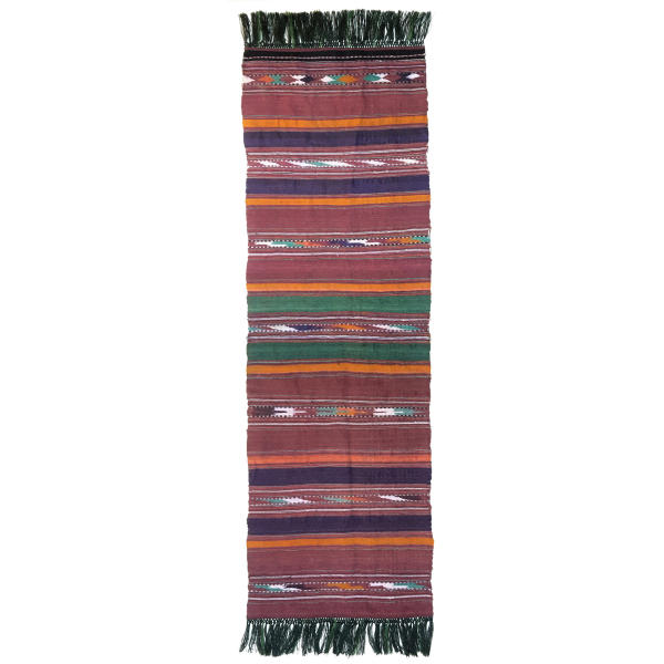 Main image of 正宗波斯 Jajim 平织条纹地毯 Mania