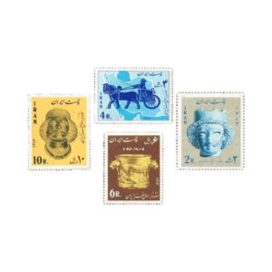 伊朗艺术7000年模型邮票 3 枚收藏