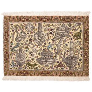 波斯羊毛地毯 手工结制 Tabriz Model Sarasar