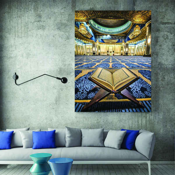 Main image of 伊斯兰木质版画艺术 – 《古兰经》装饰 墙饰