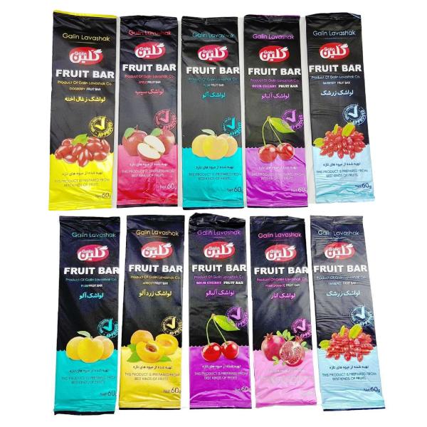 Main image of Galin 混合水果条 – 传统波斯酸果卷，60克（10条）