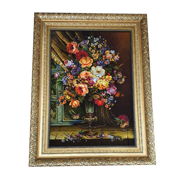 Main image of 手工打结波斯图案地毯 来自塔布里兹 茉莉花图案