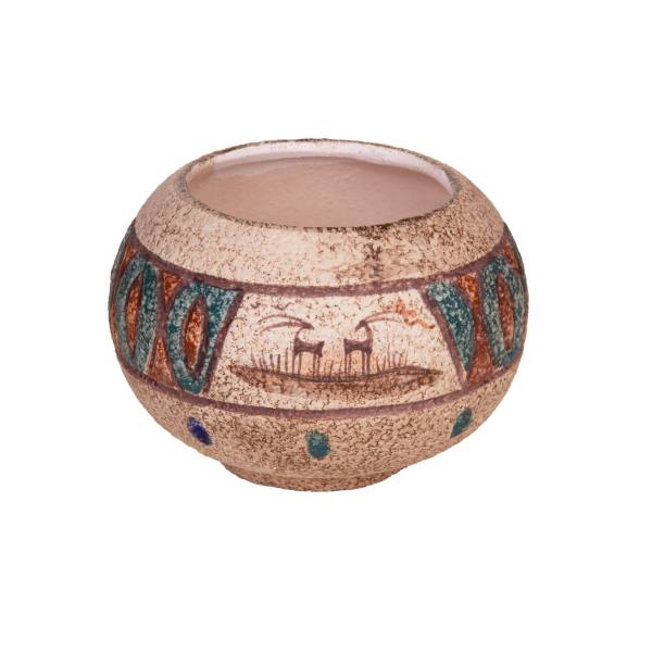 Main image of 手工波斯陶艺装饰花瓶 – 艺术图案 Nature