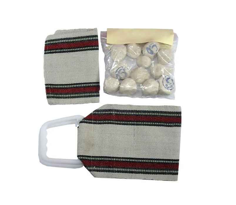 Main image of Sefidab – 天然伊朗 Roshor 脸部和身体面膜套装（含浴手套）