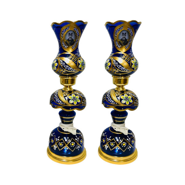 Main image of 波斯水晶吊灯 传统郁金香造型 Shah Abbasi 蓝色款