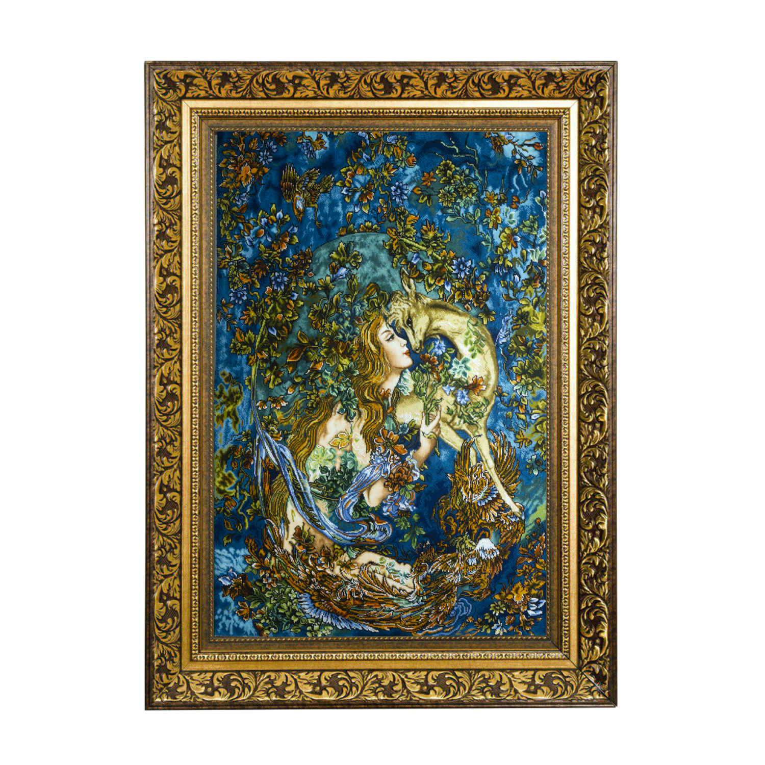 Main image of 手工打结波斯挂毯 来自塔布里兹 Tamanaye Navazesh 图案