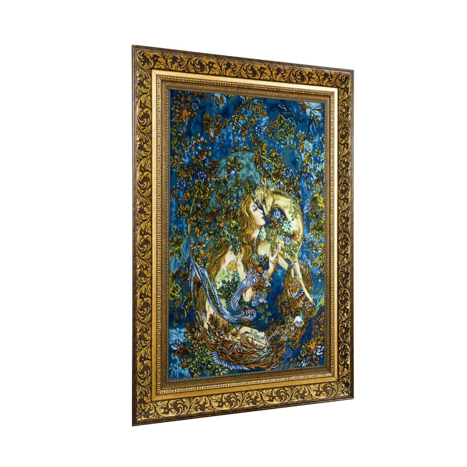 手工打结波斯挂毯 来自塔布里兹 Tamanaye Navazesh 图案