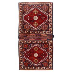 复古波斯马鞍包 — 手工编织 & 二手 Tōbrag 187413