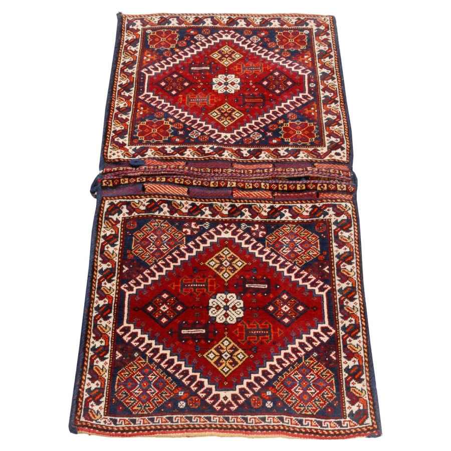 复古波斯马鞍包 — 手工编织 & 二手 Tōbrag 187413