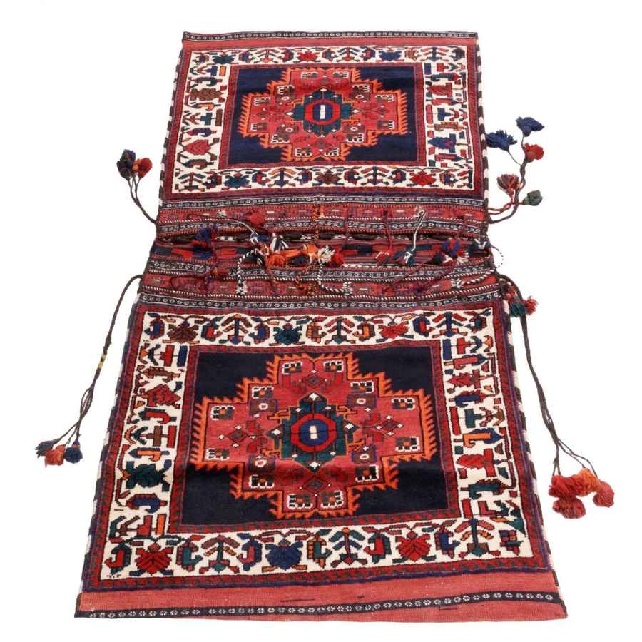 复古波斯马鞍包 — 手工编织 & 二手 Tōbrag 5704383