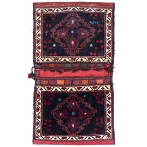 复古波斯马鞍包 — 手工编织 & 二手 Tōbrag 102268