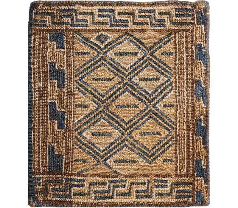 复古波斯马鞍包 — 手工编织 & 二手 Tōbrag 100122