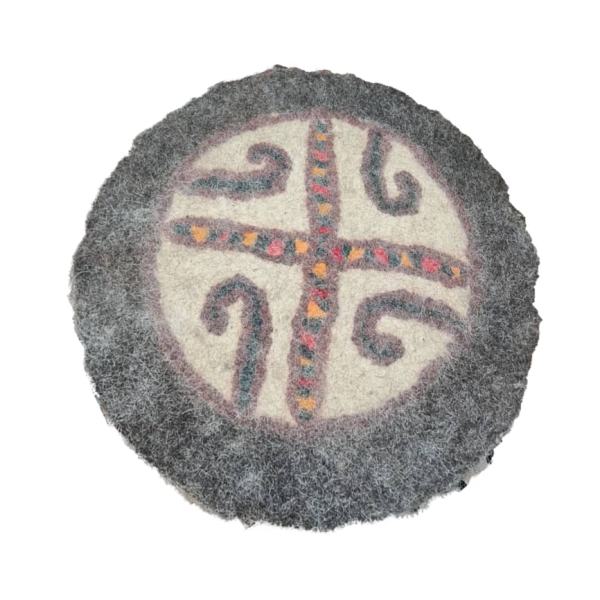 Main image of 波斯羊毛毡地毯 100% 天然手工 N19