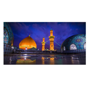Abbas ibn 伊斯兰圣地挂毯横幅