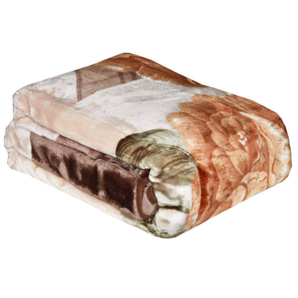 Main image of Golbaft 伊朗双人床毯 咖啡色