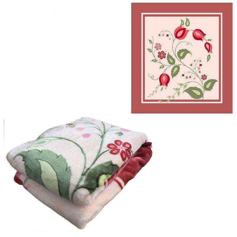 Golbaft 伊朗单人床毯 型号 Flower Bud