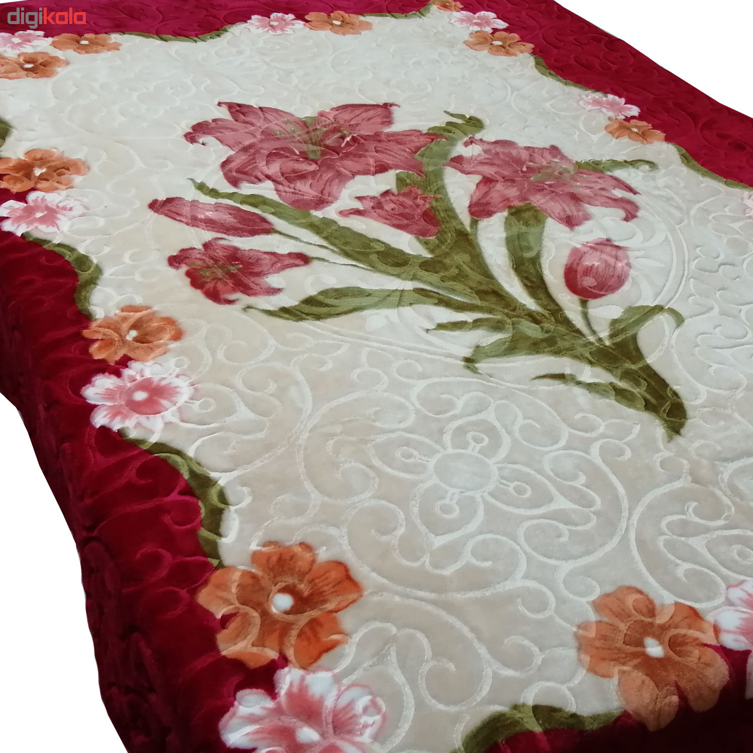 Golbaft 伊朗单人床毯 220×160 厘米