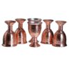 Thumbnail 2: 6件套手工波斯铜红酒杯 – 锤纹款 Jaam