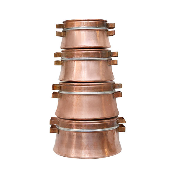 Main image of 波斯铜汤锅 – 传统锤花炊具 四件套