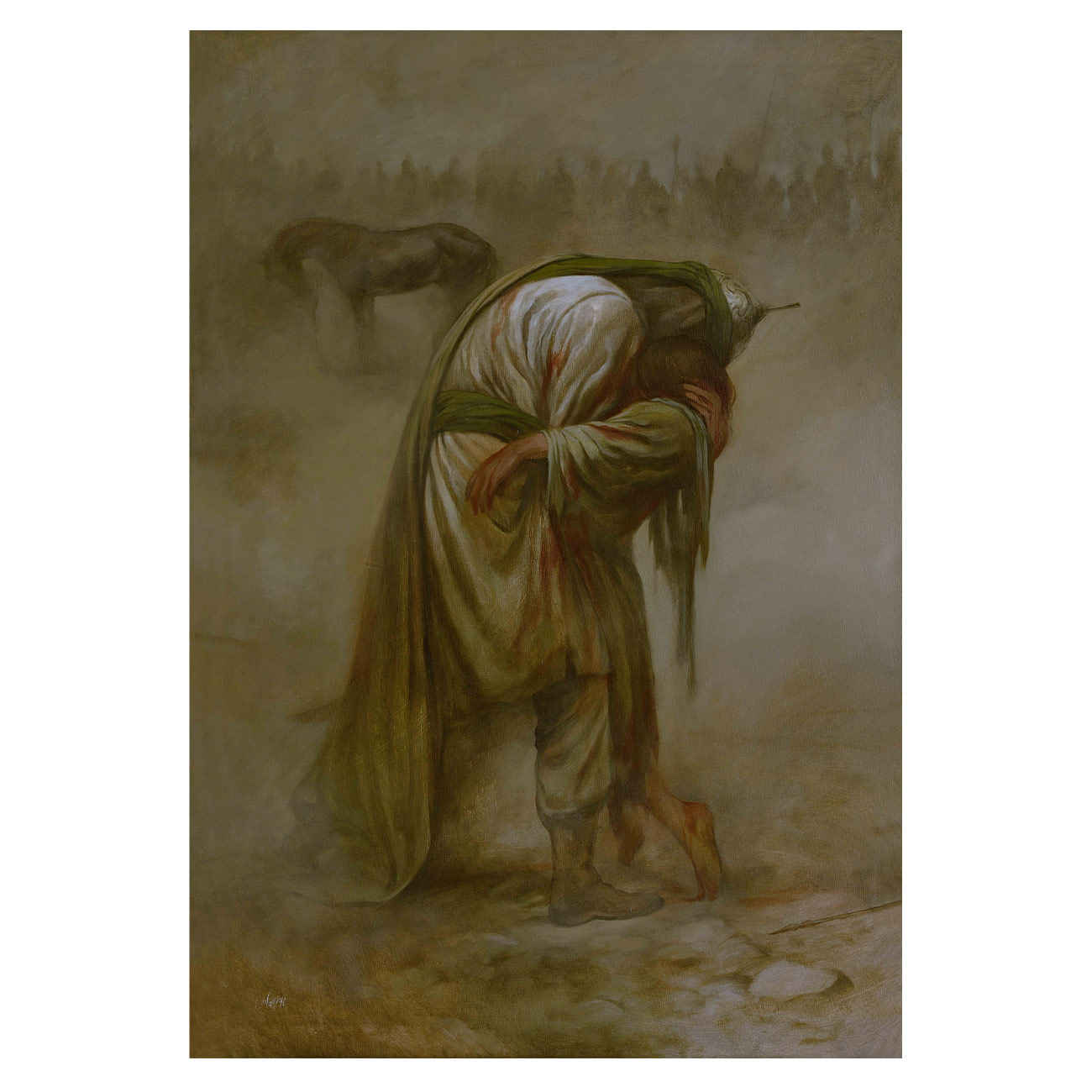 Main image of 卡尔巴拉 伊斯兰挂毯旗帜 适用于什叶派及哀悼月