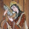 Thumbnail 3: 镶嵌木工艺画 – 波斯艺术《爱的女士》