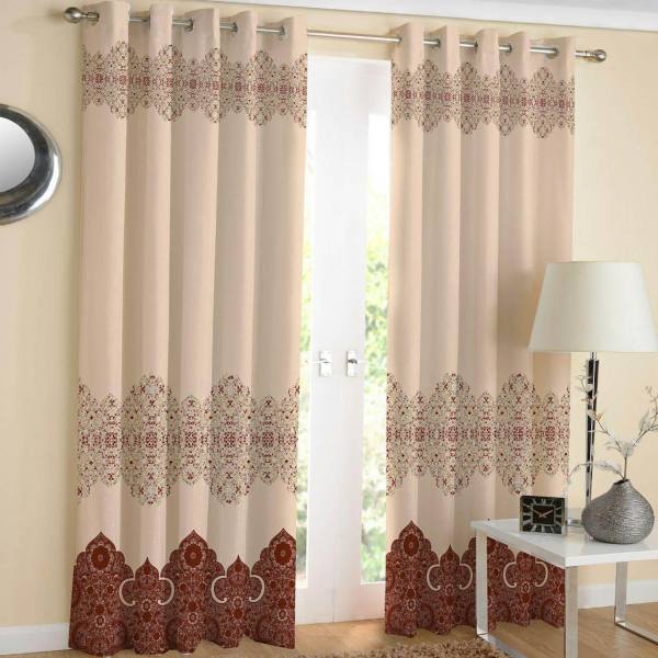 波斯打孔窗帘 – 印花天鹅绒特别设计款