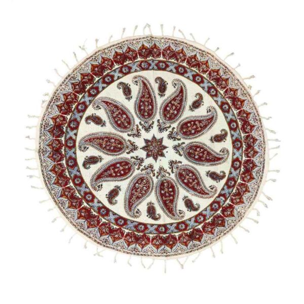 波斯桌布 – 伊斯法罕传统卡拉姆卡里印花 Atriyan 款