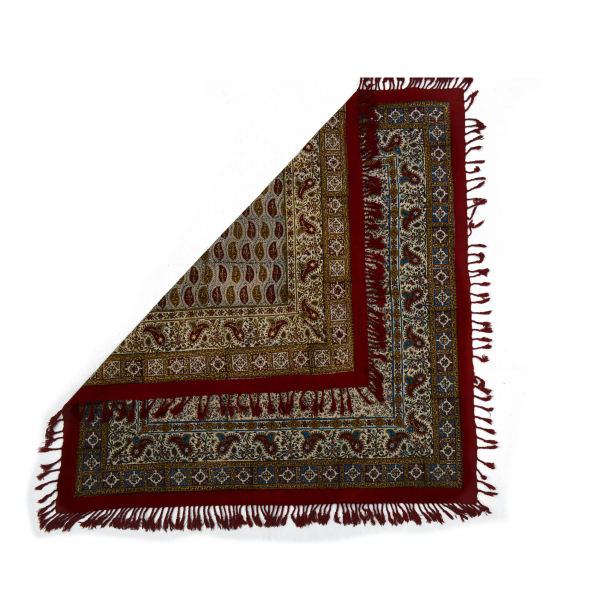 Main image of 波斯桌布 – 伊斯法罕传统卡拉姆卡里印花 Crown 款