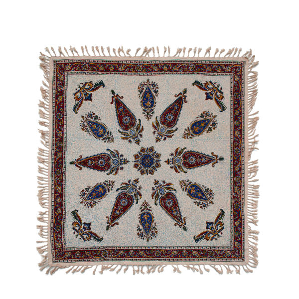 Main image of 波斯桌布 – 伊斯法罕传统卡拉姆卡里印花 Shining Sun 款