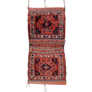 复古波斯马鞍包 — 手工编织 & 二手 Tōbrag 187408