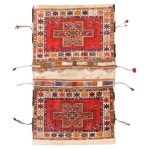 复古波斯马鞍包 — 手工编织 & 二手 Tōbrag 187411