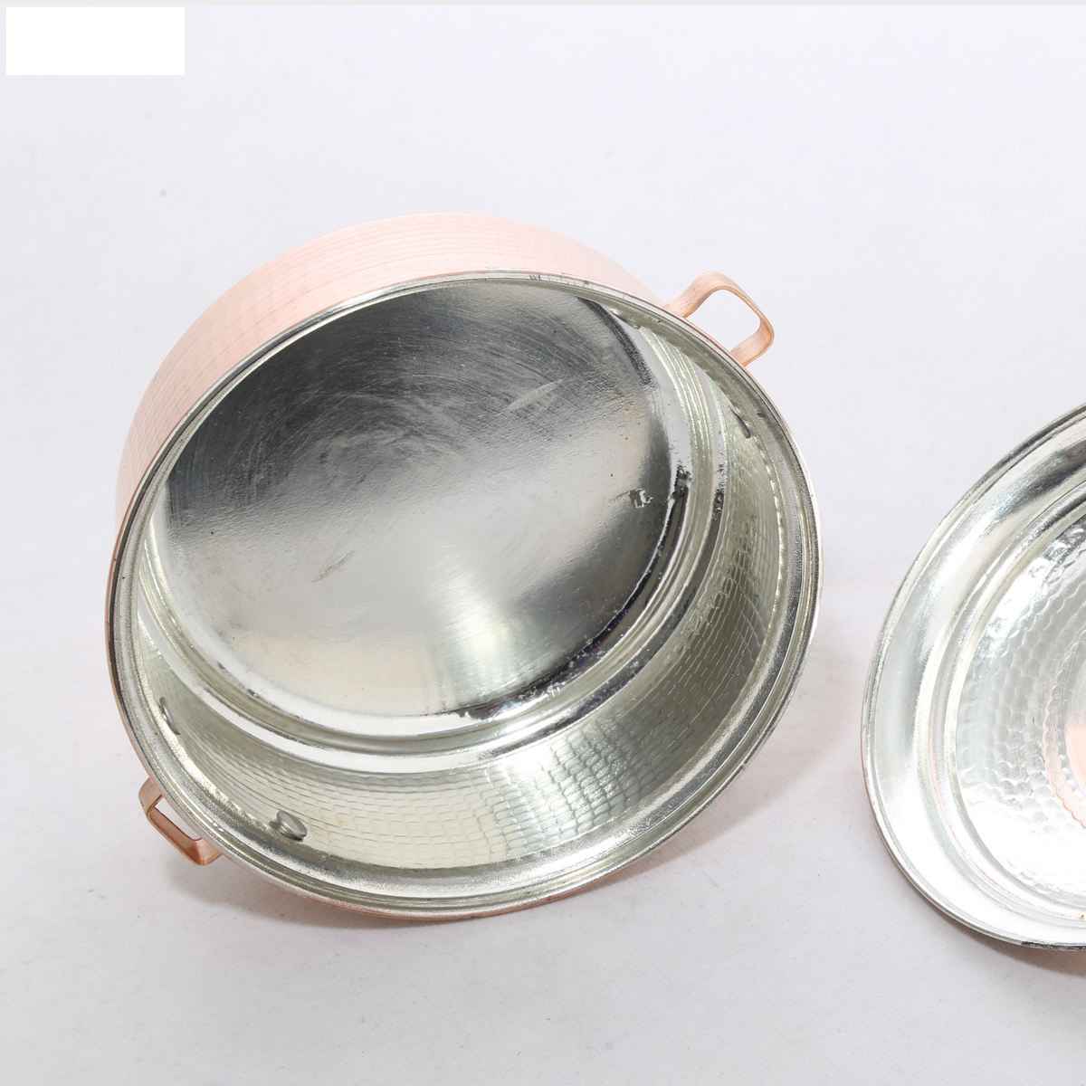 波斯铜汤锅 – 传统锤花炊具 款式 (5件套)