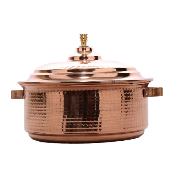 Main image of 波斯铜汤锅 – 传统锤花炊具 款式 (5件套)