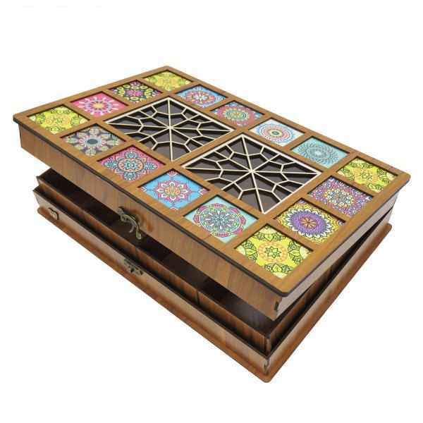 豪华版波斯茶叶箱 – 艺术收纳设计